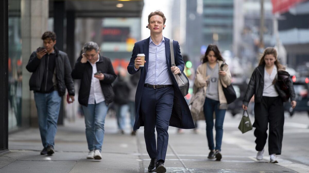 Behavioral scientists say people who walk faster than average tend to be more successful and mentally sharper than slow walkers